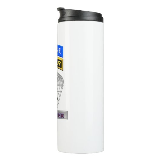 Airborne Ranger Jumpmaster Thermosbeker (Geroteerd rechts)