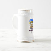 Airborne Ranger Master Flaming Parachutist Wings Bierpul (Voorkant links)