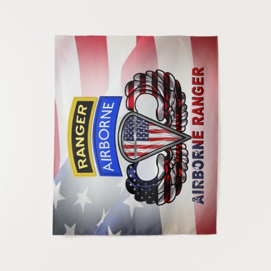 Airborne Ranger Wandkleed (Voorkant)