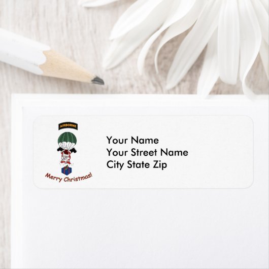 Airborne Santa Etiket (Insitu)