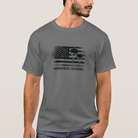 Airborne School Paratrooper Army T-shirt (Voorkant)