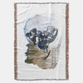 Airborne Snowmobile Deken (Voorkant Verticaal)