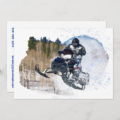 Airborne Snowmobile Kaart (Voorkant / Achterkant)