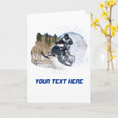 Airborne Snowmobile Kaart (Gele Bloem)