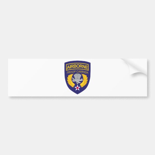 Airborne Troop Carrier Bumpersticker (Voorkant)