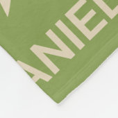 Airborne Veteran Custom Name Fleece (Hoek)