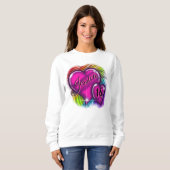 Airborstel Sweet 16 gepersonaliseerd T-Shirt (Voorkant volledig)