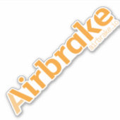 Airbrake logo sticker (Voorkant)