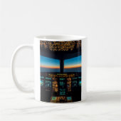 Airbus A320 Cockpit Tasse Koffiemok (Links)