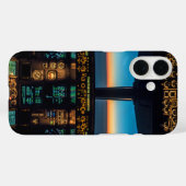 Airbus A320 iPhone 16 Hoesje (Achterkant (horizontaal))