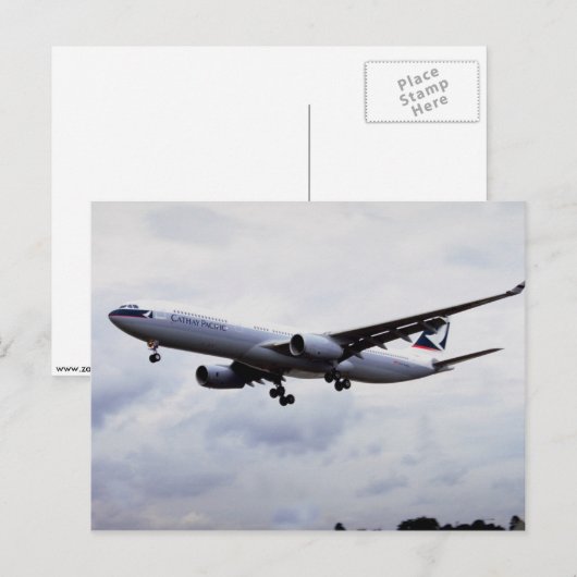 Airbus A330 Briefkaart (Voorkant / Achterkant)