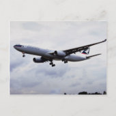 Airbus A330 Briefkaart (Voorkant)