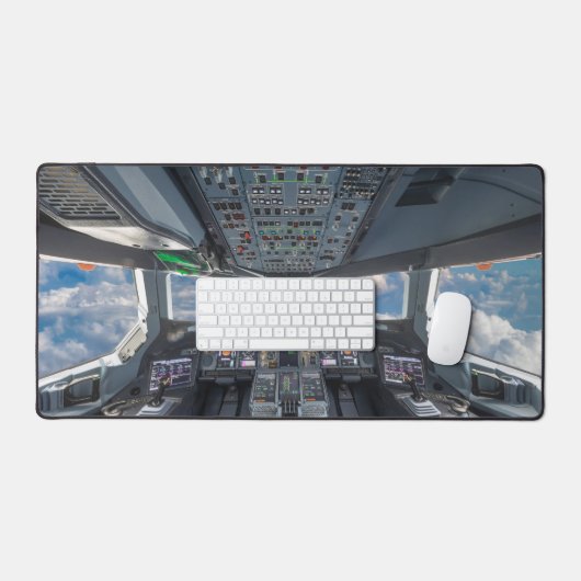 Airbus A380 Cockpit Bureaumat (Keyboard & Muis)