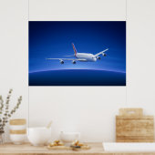 Airbus A380 Poster (Keuken)