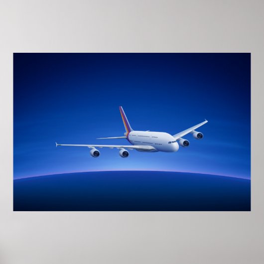 Airbus A380 Poster (Voorkant)