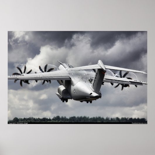 Airbus A400M Poster (Voorkant)