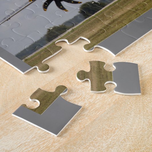 Airbus A400M-vliegtuigpuzzel Legpuzzel (Zijkant)