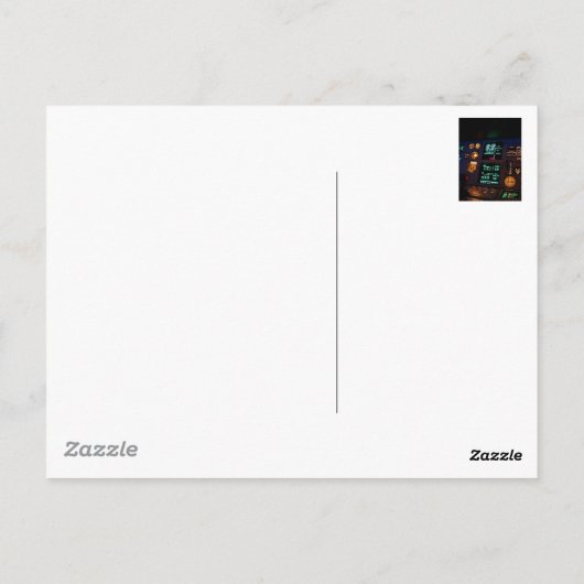 Airbus Cockpit Detail 3 Briefkaart (Achterkant)