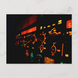 Airbus Cockpit Detail 4 Briefkaart