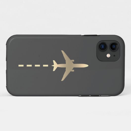 Airbus Hoesje-Mate iPhone Case (Achterkant (horizontaal))