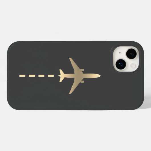 Airbus Hoesje-Mate iPhone Case (Achterkant (horizontaal))