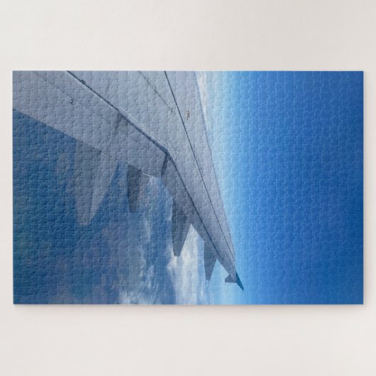 Airbus Wing Vliegtuig Photography Aviation Plane Legpuzzel (Horizontaal)