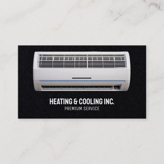 ❄️ airconditioning aangepaste QR Visitekaartje (Voorkant)