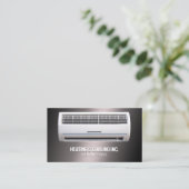 Airconditioning Brons Visitekaartje (Staand voorkant)