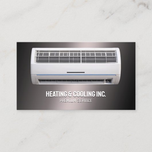 Airconditioning Brons Visitekaartje (Voorkant)