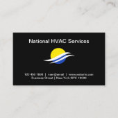 Airconditioning HVAC Services Visitekaartje (Voorkant)