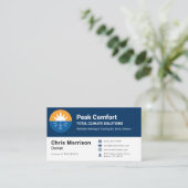 Airconditioning HVAC Verwarming Koeling Profession Visitekaartje (Staand voorkant)