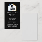 Airconditioning HVAC Visitekaartje verticaal (Voorkant / Achterkant)