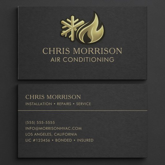 Airconditioning Professional Visitekaartje