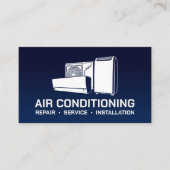 Airconditioning – Reparatie • Service • Installati Visitekaartje (Voorkant)