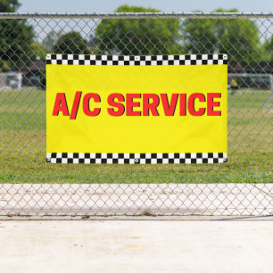 Airconditioning Service Autozaak Geel Spandoek
