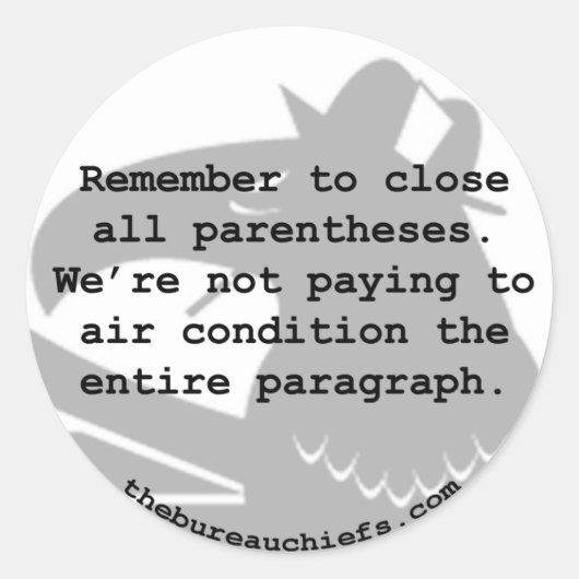 Airconditioning Sticker (Voorkant)