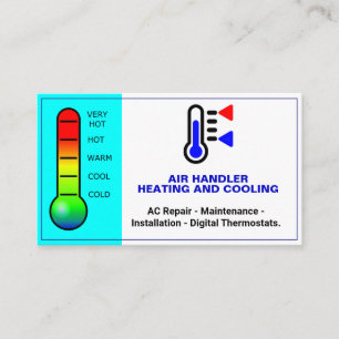 Airconditioning Verwarming en Koeling Reparatie, H Visitekaartje