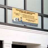 Airconditioning Verwarming HVAC Winkel aanpassen Spandoek (Buitenkant Gebouw)