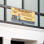 Airconditioning Verwarming HVAC Winkel aanpassen Spandoek (Buitenkant Gebouw)