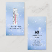 Airconditioning Verwarming Koelend Visitekaartje (Voorkant / Achterkant)