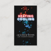 Airconditioning Verwarming Koelend Visitekaartje (Voorkant)