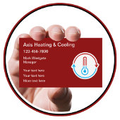 Airconditioning & Verwarming Service Visitekaartje
