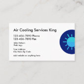 Airconditioning Visitekaartje (Voorkant)