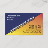 Airconditioning Visitekaartjes (Voorkant)