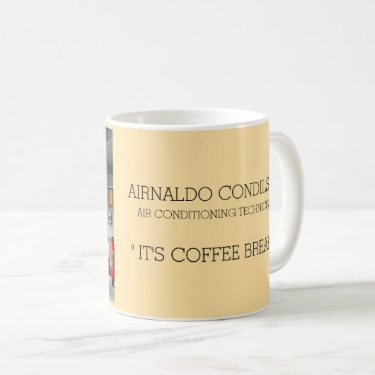 "AIRCONDITIONINGTECHNICUS" KOFFIEMOK (Voorkant rechts)