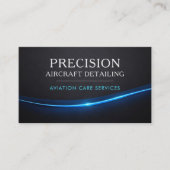 Aircraft Airplane Detailing Visitekaartje (Voorkant)