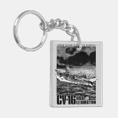 Aircraft carrier CV-16 Sleutelhanger (Voorkant Links)