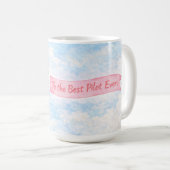 Aircraft flying Mug for Thank you Pilot Koffiemok (Voorkant rechts)