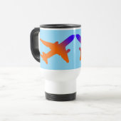 Aircrafts Take Off Travel Mug Reisbeker (Voorkant links)
