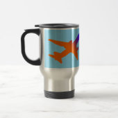 Aircrafts Take Off Travel Mug Reisbeker (Links)